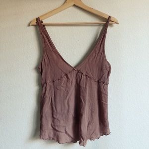 Free people light purple flowly tank top 💜💜